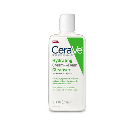 CeraVe Hydrating Cream To Foam Cleanser (USA) CeraVe