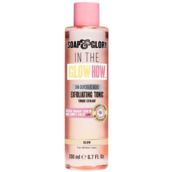 Soap & Glory In The Glow How 5% Glycolic Acid Exfoliating Tonic Soap & Glory