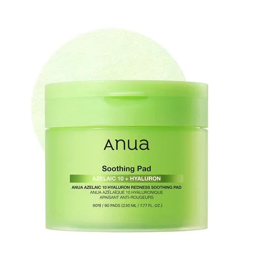 Anua Azelaic 10 + Hyaluron Redness Soothing Pad The Pretify