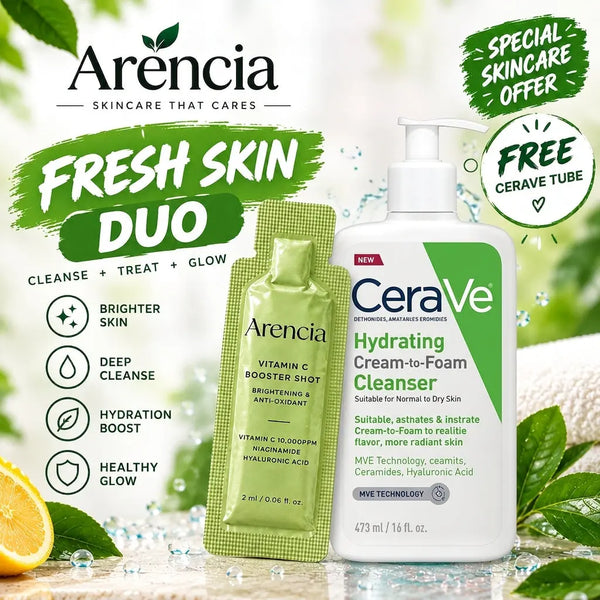 CeraVe Hydrating Cream To Foam Cleanser (USA) CeraVe